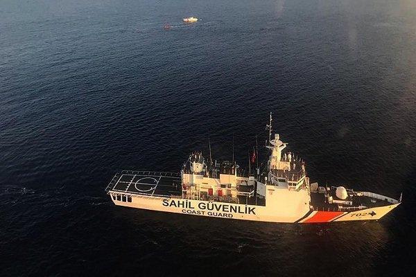 غرق شدن یک قایق در سواحل ترکیه,اخبار حوادث,خبرهای حوادث,حوادث امروز