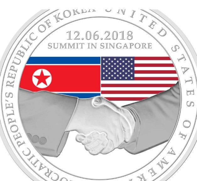 مدال‌ یادبود نشست کیم جونگ اون و ترامپ,اخبار سیاسی,خبرهای سیاسی,اخبار بین الملل