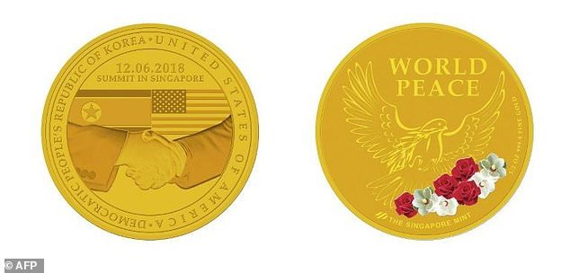 مدال‌ یادبود نشست کیم جونگ اون و ترامپ,اخبار سیاسی,خبرهای سیاسی,اخبار بین الملل