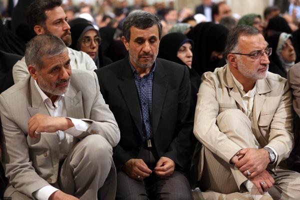 محمود احمدی نژاد در دیدار مسئولان نظام با رهبر معظم انقلاب,اخبار سیاسی,خبرهای سیاسی,اخبار سیاسی ایران