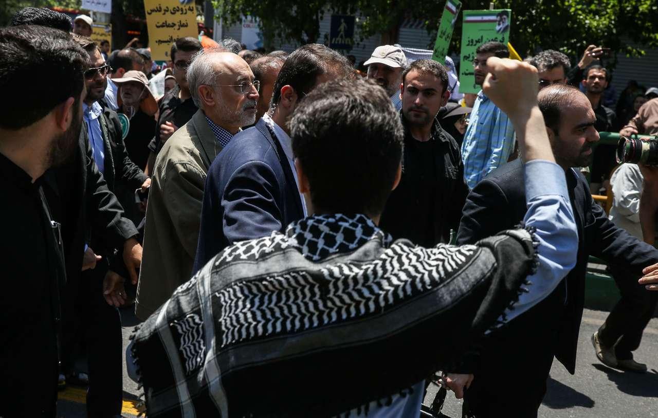 شعار علیه علی اکبر صالحی در راهپیمایی روز قدس,اخبار سیاسی,خبرهای سیاسی,اخبار سیاسی ایران