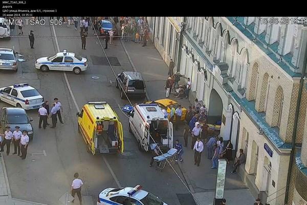 حمله یک تاکسی به عابران پیاده در مسکو,اخبار سیاسی,خبرهای سیاسی,اخبار بین الملل