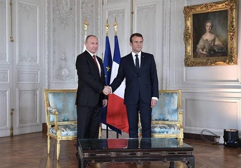 امانوئل ماکرون و ولادیمیر پوتین,اخبار سیاسی,خبرهای سیاسی,سیاست خارجی