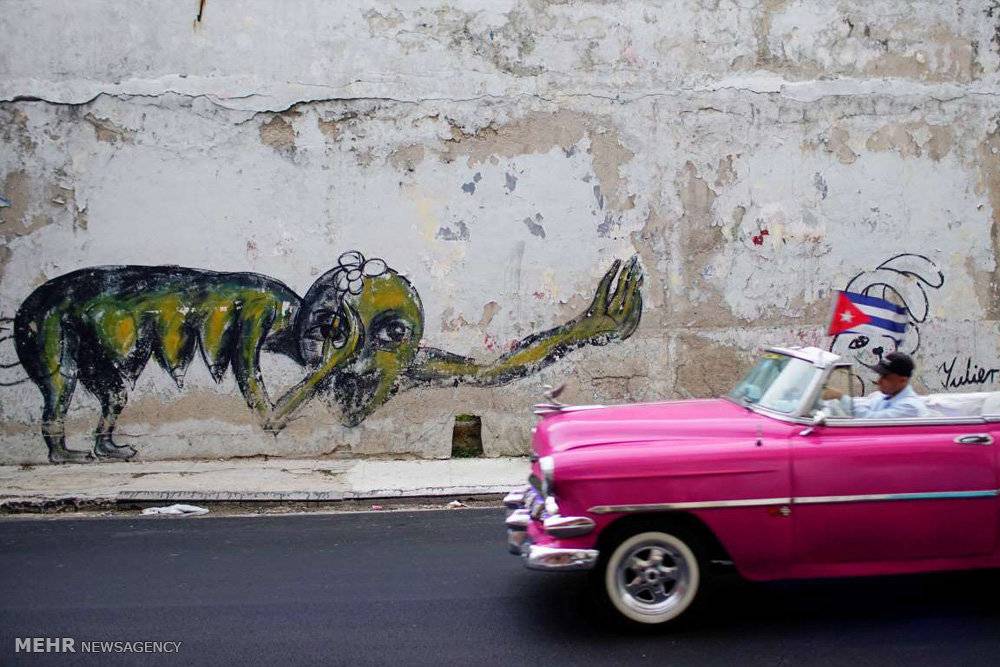 عکس خودروهای قدیمی,تصاویرخودروهای قدیمی,عکس خودروهای قدیمی در هاوانا