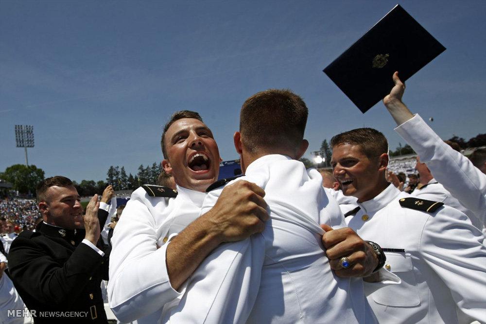 تصاویر جشن فارغ التحصیلی نیروی دریایی آمریکا‎,عکس های فارغ التحصیلی آکادمی نیروی دریایی آمریکا‎,تصاویردانش آموختگان آکادمی نیروی دریایی آمریکا