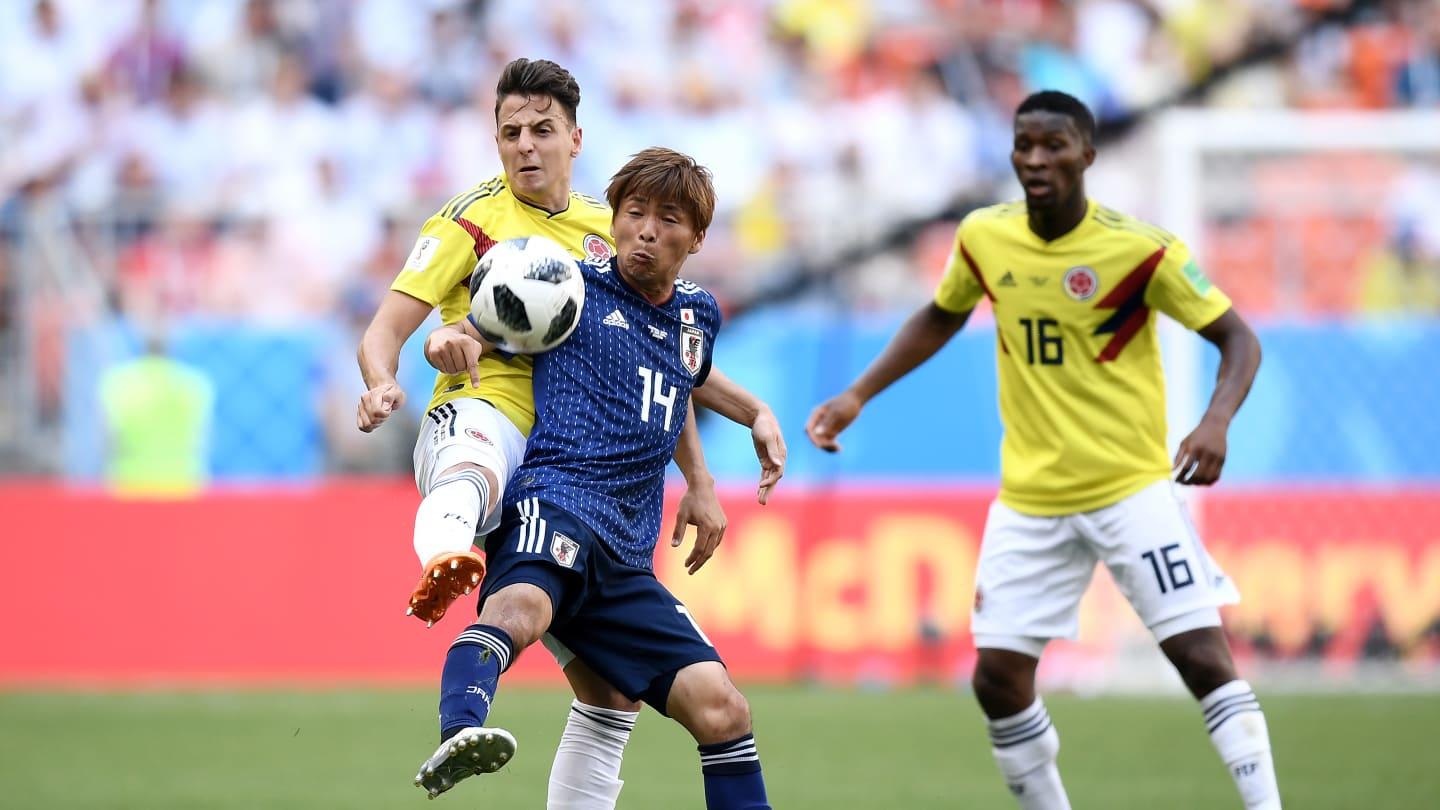 تصاویر دیدار کلمبیا و ژاپن,عکس های بازی کلمبیا و ژاپن,عکس دیدار کلمبیا و ژاپن در جام جهانی