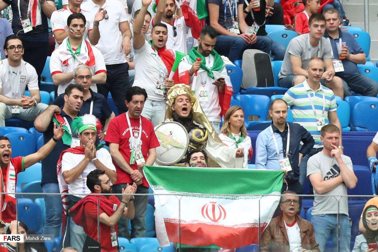 تصاویر دیدار ایران و مراکش,عکس های دیدار ایران و مراکش,عکس های بازی ایران و مراکش در جام جهانی 2018 روسیه