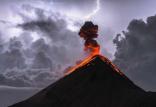 فعالیت آتشفشان گواتمالا,اخبار حوادث,خبرهای حوادث,حوادث طبیعی