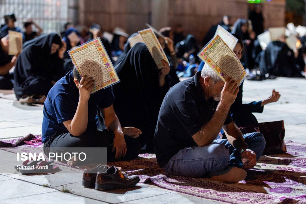 تصاویر شب های قدر بیست‌ویکم ماه مبارک رمضان,عکس های لیالی قدر در استان ها,تصاویرمراسم احیای شب قدر