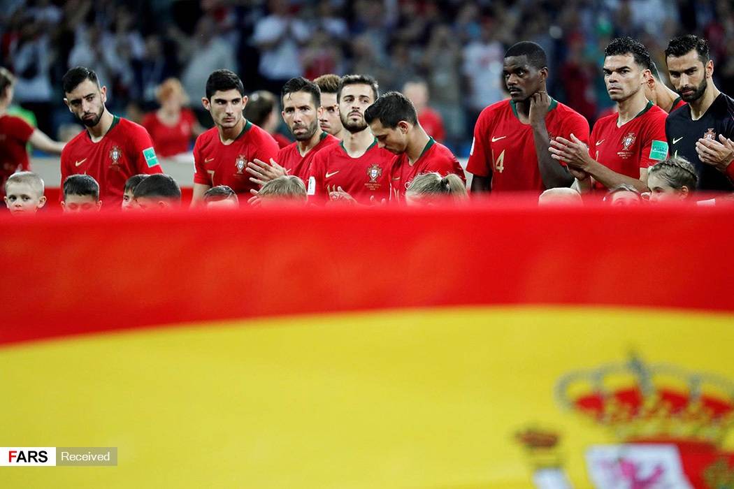تصاویر دیدار پرتغال و اسپانیا,عکس های بازی اسپانیا و پرتغال,تصاویری از دیدار اسپانیا و پرتغال در جام جهانی 2018 روسیه