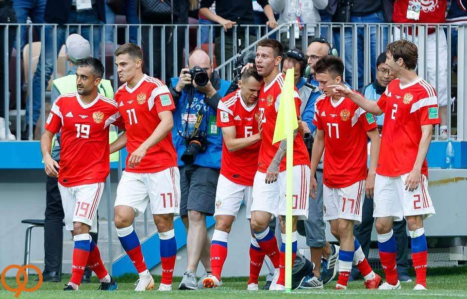 تصاویر دیدار روسیه و عربستان,تصاویر دیدار افتتاحیه جام جهانی 2018 روسیه,عکس های بازی روسیه و عربستان