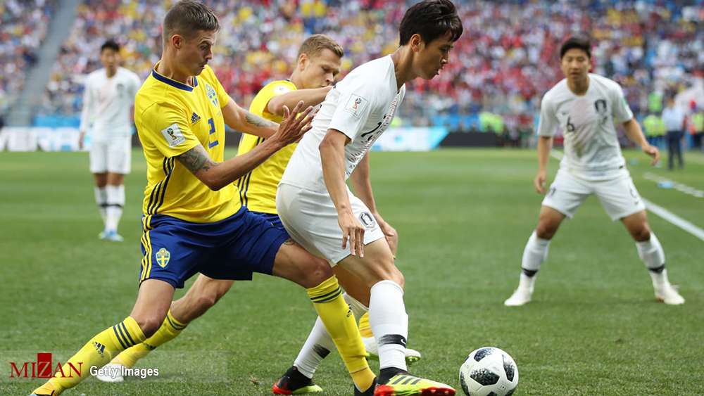 تصاویر دیدار سوئد و کره جنوبی,عکس های بازی سوئد و کره جنوبی,عکس دیدار سوئد و کره جنوبی در جام جهانی