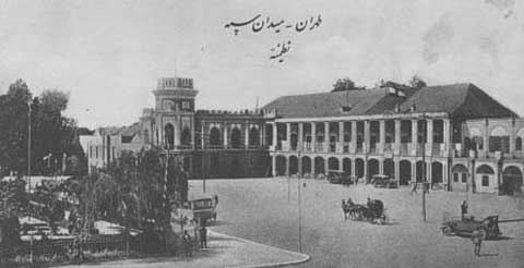 تصاویر میدان توپخانه قدیم تهران,عکسهای قدیمی میدان امام خمینی تهران,عکس های میدان توپخانه تهران
