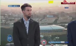 یک دقیقه سکوت آرژانتینی‌ها در تلویزیون به خاطر شکست تحقیرآمیز از کرواسی! (+فیلم)