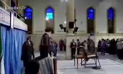 ویدئو/ حاشیه‌های دیدار دانشجویان و نمایندگان تشکل‌های دانشجویی با رهبر انقلاب