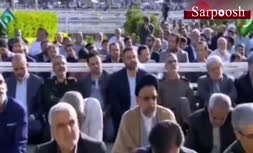 توهین میثم مطیعی به رئیس جمهور در نماز عید فطر