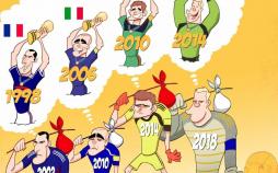 کاریکاتور کاپیتان های جام جهانی,کاریکاتور,عکس کاریکاتور,کاریکاتور ورزشی