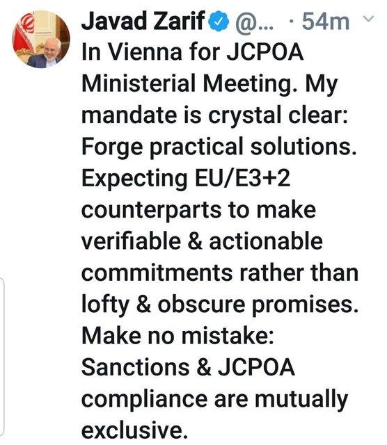 محمدجواد ظریف,اخبار سیاسی,خبرهای سیاسی,سیاست خارجی