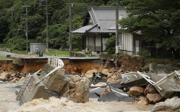 سیل در ژاپن,اخبار حوادث,خبرهای حوادث,حوادث طبیعی