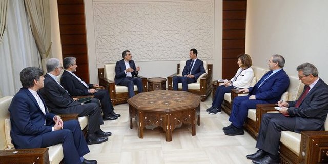 دیدار بشار اسد با حسین جابری انصاری,اخبار سیاسی,خبرهای سیاسی,سیاست خارجی