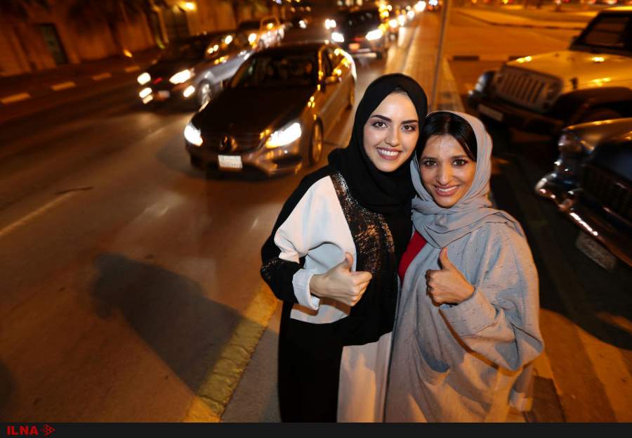 تصاویر رانندگی زنان عربستان,تصاویر رانندگی آزادانه زنان عربستان,عکس های رانندگی آزادانه زنان عربستان سعودی