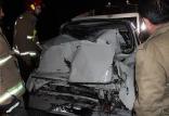 برخورد کامیون با پراید,اخبار حوادث,خبرهای حوادث,حوادث