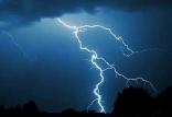 صاعقه,اخبار حوادث,خبرهای حوادث,حوادث طبیعی