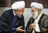 حسن روحانی و آیت‌الله جنتی,اخبار سیاسی,خبرهای سیاسی,اخبار سیاسی ایران