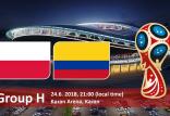 دیدار تیم ملی لهستان و کلمبیا,اخبار فوتبال,خبرهای فوتبال,جام جهانی