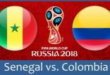 دیدار تیم ملی کلمبیا و سنگال,اخبار فوتبال,خبرهای فوتبال,جام جهانی