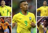 شماره 9های برزیل,اخبار فوتبال,خبرهای فوتبال,جام جهانی
