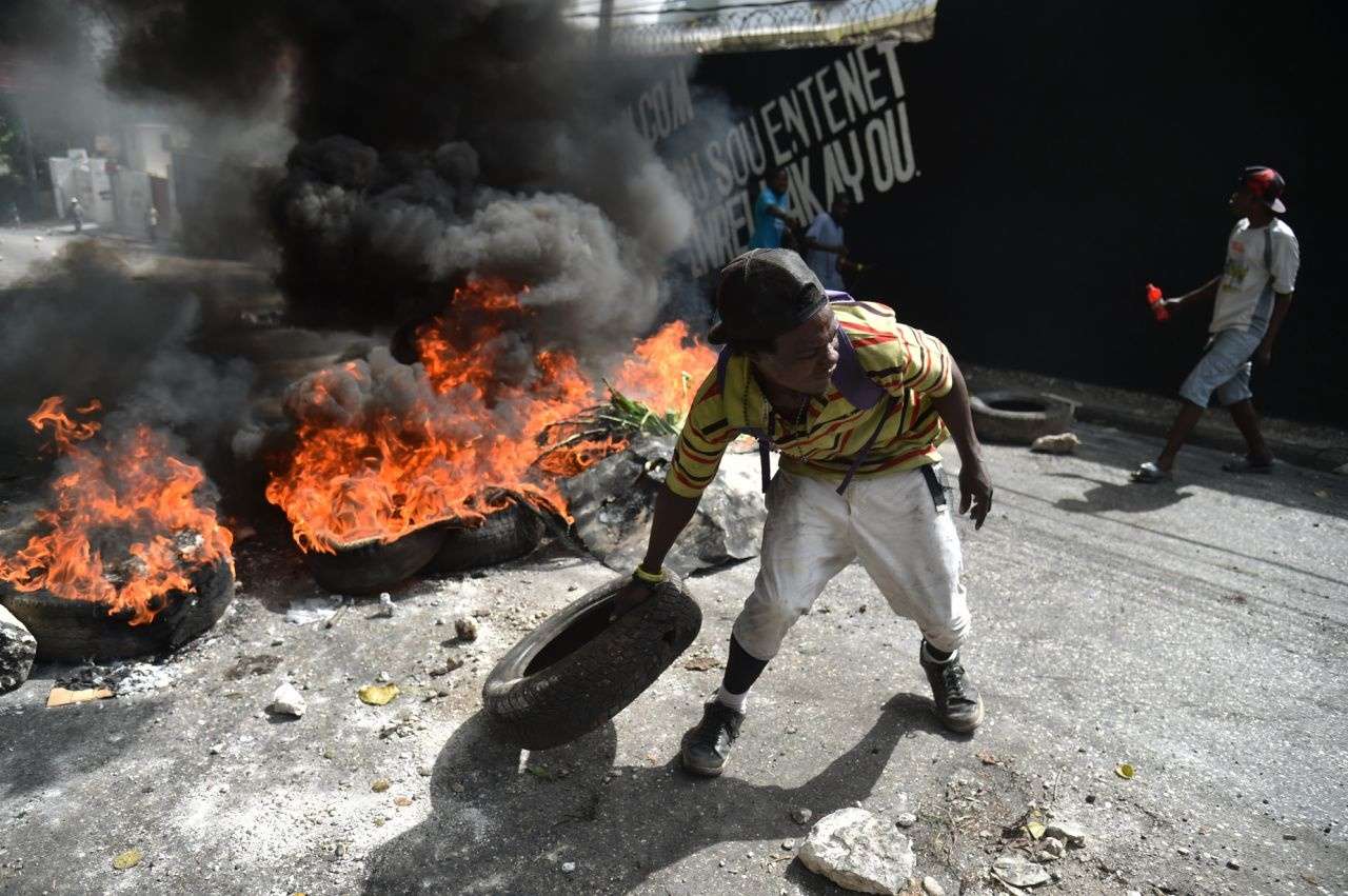 تصاویر اعتراضات مردم هائیتی