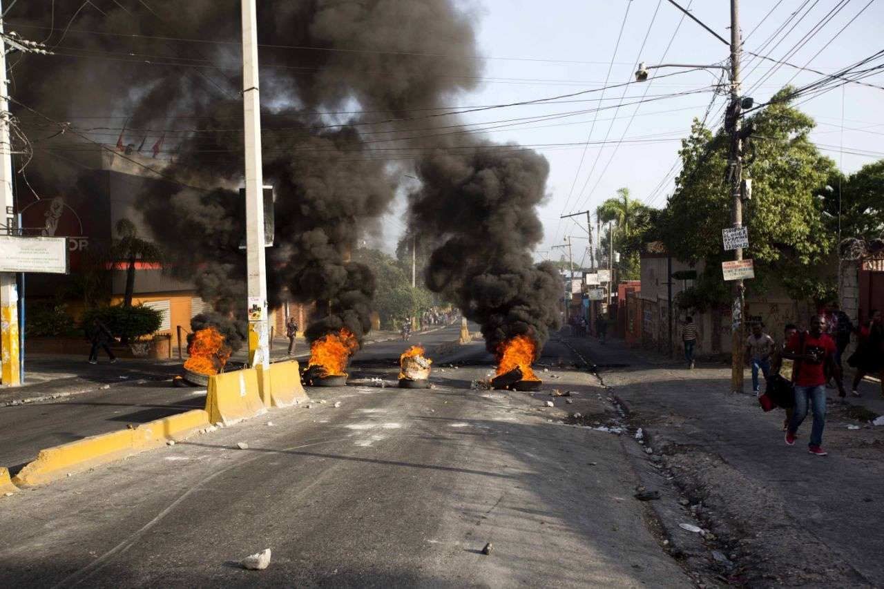 تصاویر اعتراضات مردم هائیتی