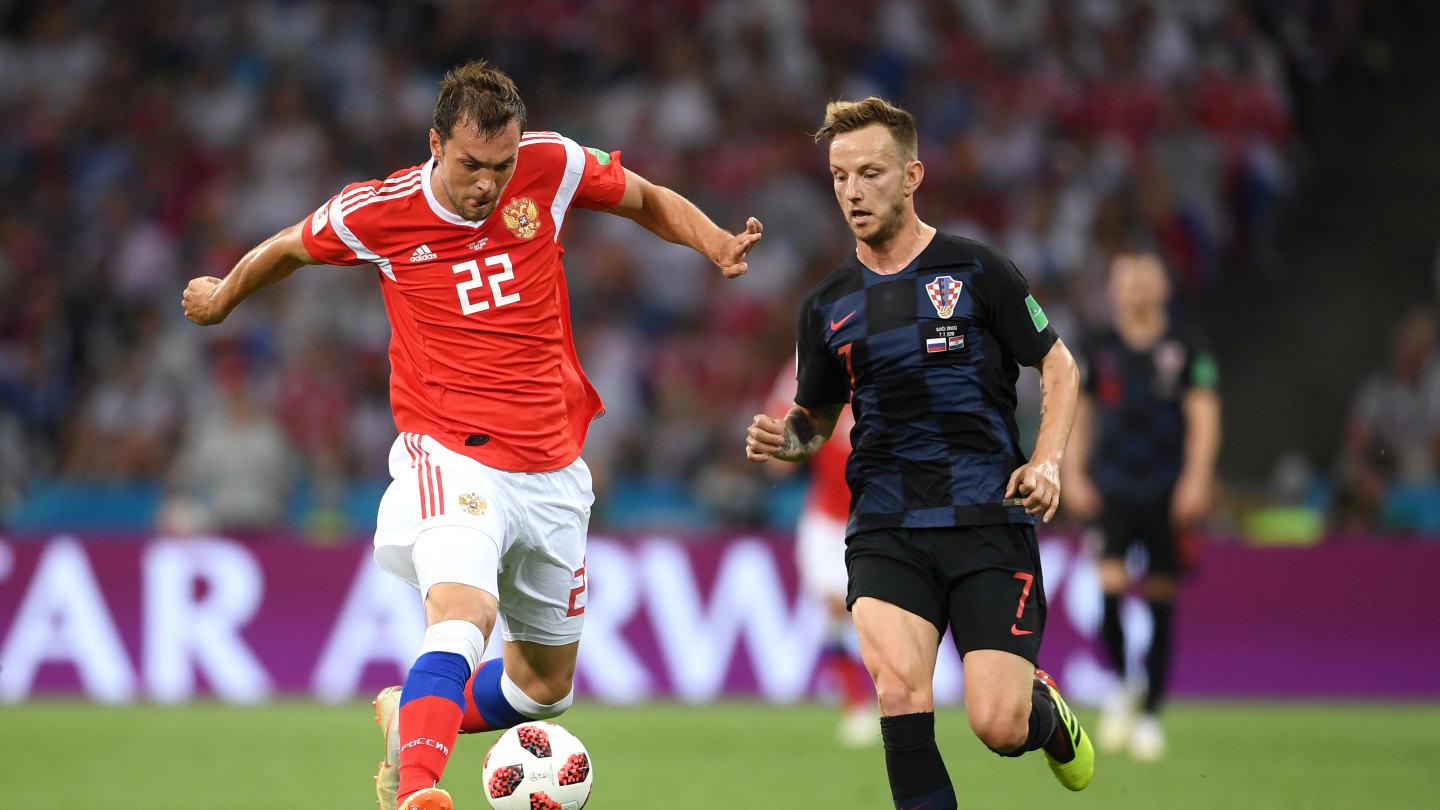 تصاویر دیدار روسیه و کرواسی,عکس های بازی روسیه و کرواسی,عکس بازی کرواسی و روسیه در جام جهانی