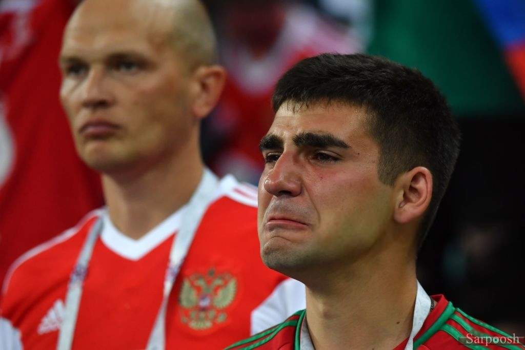 عکس تماشاگران جام جهانی 2018 روسیه,تصاویر تماشاگران جام جهانی,عکس تماشاگران در مرحله یک چهارم نهایی جام جهانی