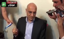 فیلم/ صحبت های «امیرحسین فتحی» بعد از انتخاب به عنوان سرپرست جدید استقلال