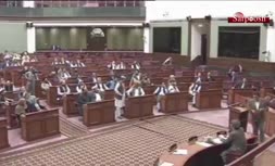ویدئو/ درگیری فیزیکی در مجلس نمایندگان افغانستان