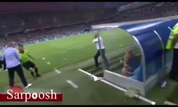 ویدئو/درگیری نیمکت‌ سوئد و آلمان در پایان بازی