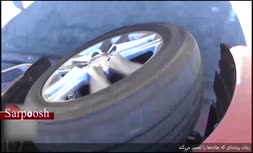 ویدئو/ پهبادی که جاده‌ها را تعمیر می‌کند
