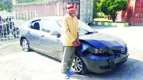 سارق خودرو مزدا ٣,اخبار اجتماعی,خبرهای اجتماعی,حقوقی انتظامی