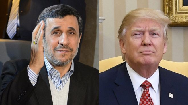 محمود احمدی نژاد و ترامپ,اخبار سیاسی,خبرهای سیاسی,سیاست خارجی