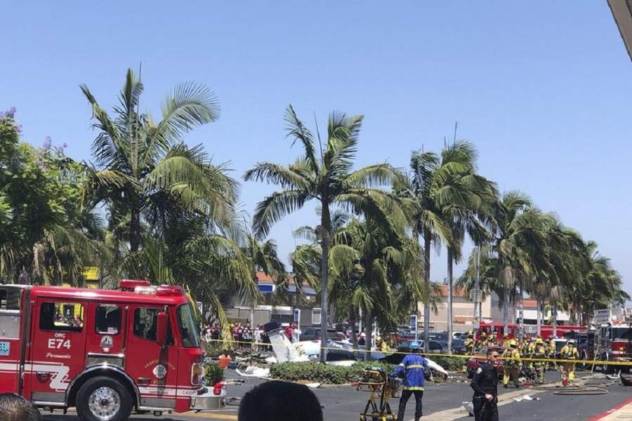 سقوط هواپیما در کالیفرنیا سقوط هواپیما در کالیفرنیا,اخبار حوادث,خبرهای حوادث,حوادث