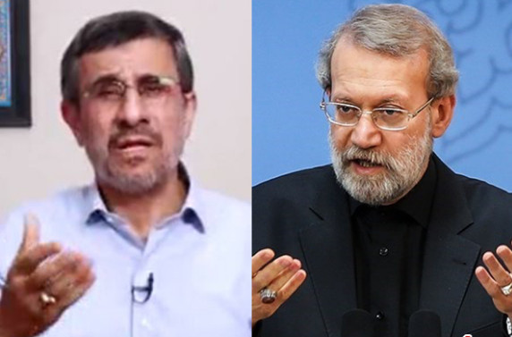 علی لاریجانی و محمود احمدی نژاد,اخبار سیاسی,خبرهای سیاسی,مجلس