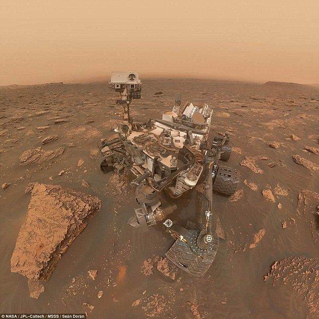 تغییرات سطح مریخ در اثر طوفان غبار,اخبار علمی,خبرهای علمی,نجوم و فضا