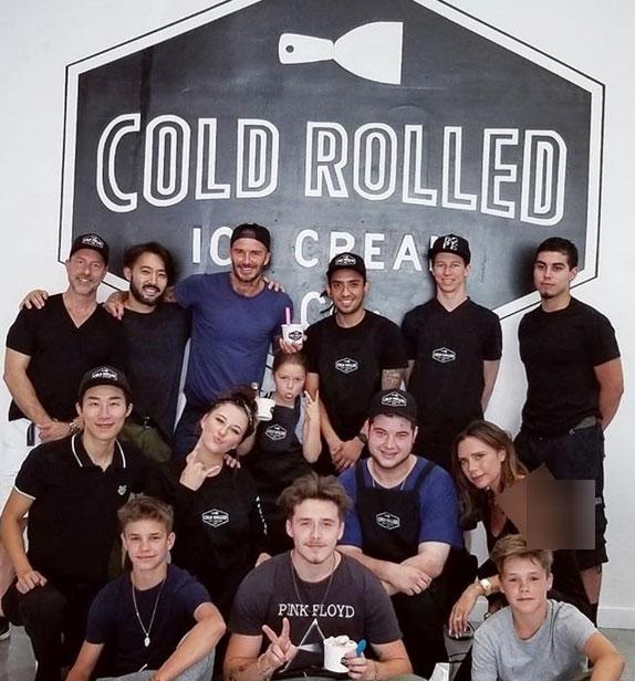 دیوید بکهام و دخترش,اخبار ورزشی,خبرهای ورزشی,اخبار ورزشکاران