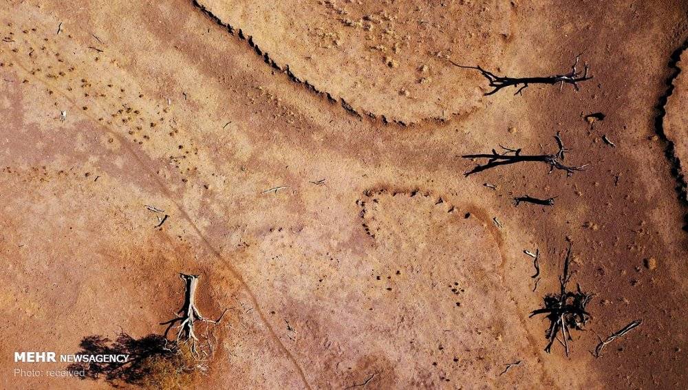عکس های خشکسالی در استرالیا,تصاویر هوایی از خشکسالی استرالیا,عکسهای قحطی و خشکسالی در استرالیا
