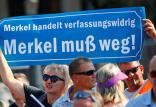 تظاهرات ضد مرکل,اخبار سیاسی,خبرهای سیاسی,اخبار بین الملل