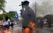 تصاویر تظاهرات در نیکاراگوئه,عکسهای تظاهرات ضد دولتی در نیکاراگوئه,عکس های اعتراضات در نیکاراگوئه