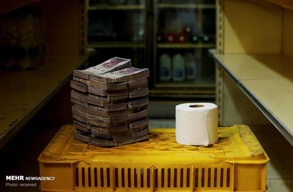 تصاویر وضعیت اقتصادی ونزوئلا,عکس های تورم در ونزوئلا,عکسهای