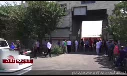 ویدئو/ آتش‌سوزی گسترده در یک انبار کالا در تهران